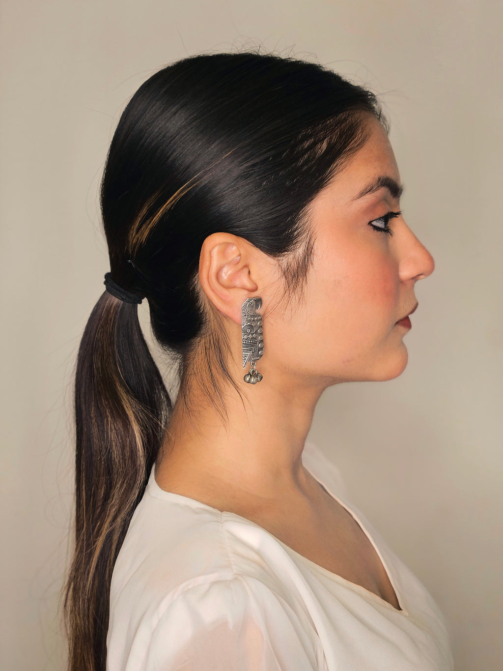 Shuk Oxidized Earring