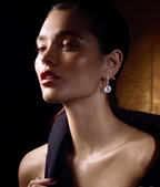 Classic Solitaire CZ Drop Earrings | Round Cubic Zirconia Dangle Earrings for Women
