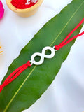 Infinite Pure Silver Rakhi
