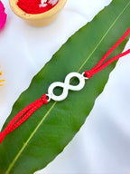 Infinite Pure Silver Rakhi