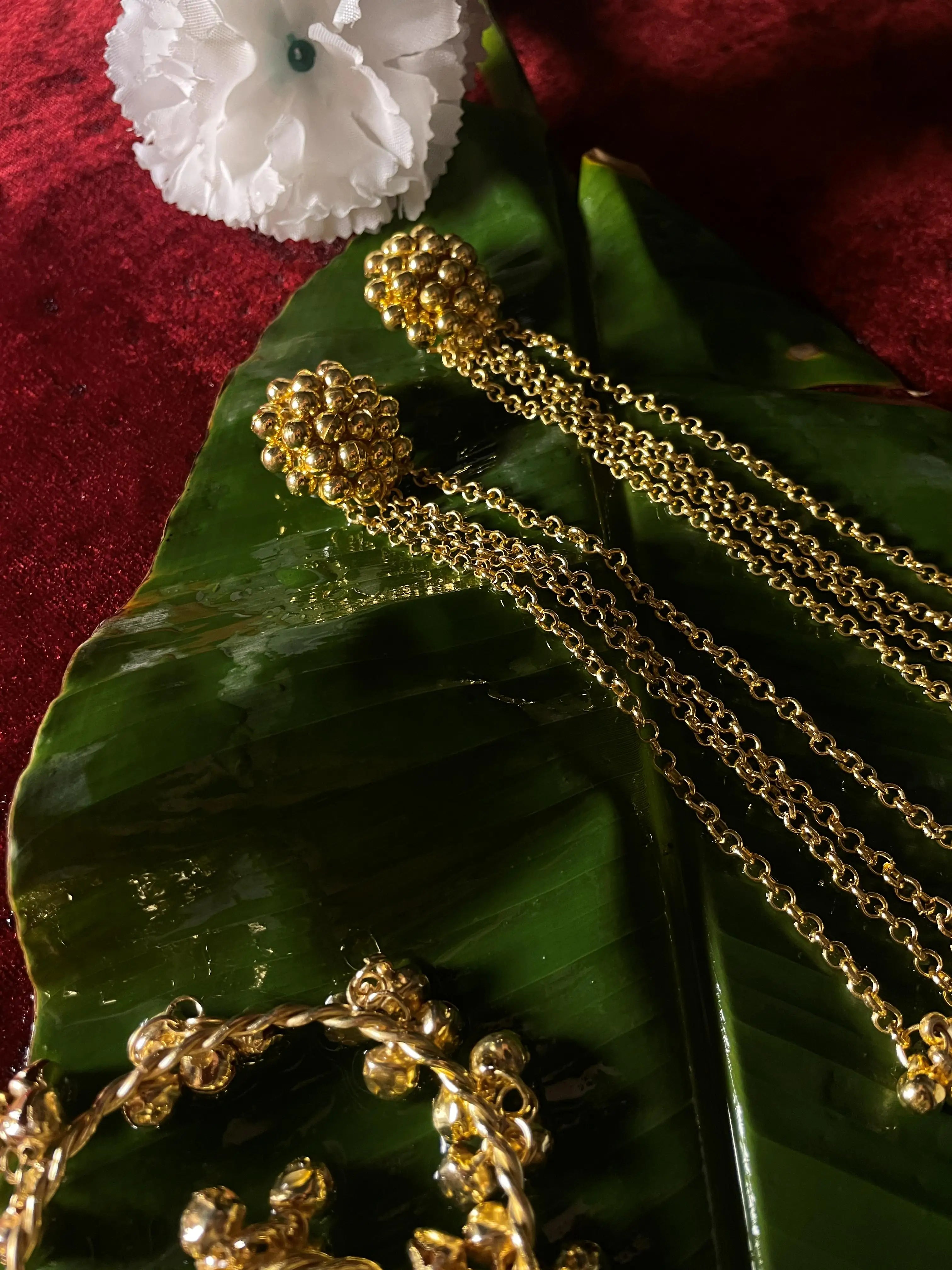 Nakhra Ghunghroo Jewellery Set – Bangles, Earrings & Necklace