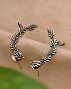 Parna Earcuff German Silver Oxidized