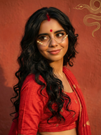 Gold Pearl Facelet for Women | Traditional Indian Face Jewelry