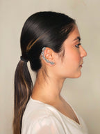 Parna Earcuff German Silver Oxidized