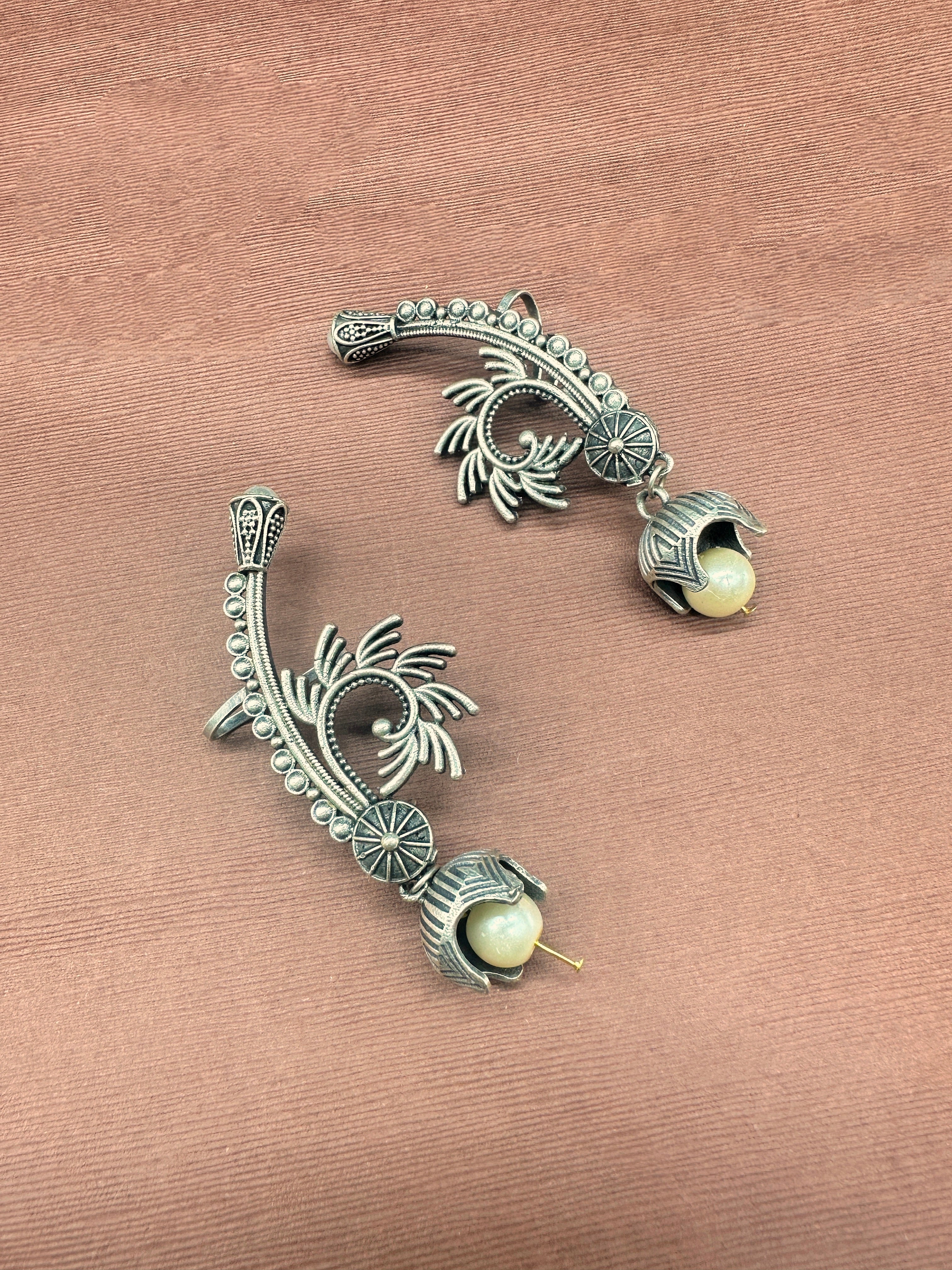 SUKANYA German silver EAR CUFF