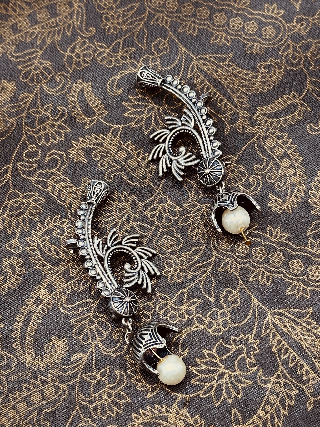 SUKANYA German silver EAR CUFF