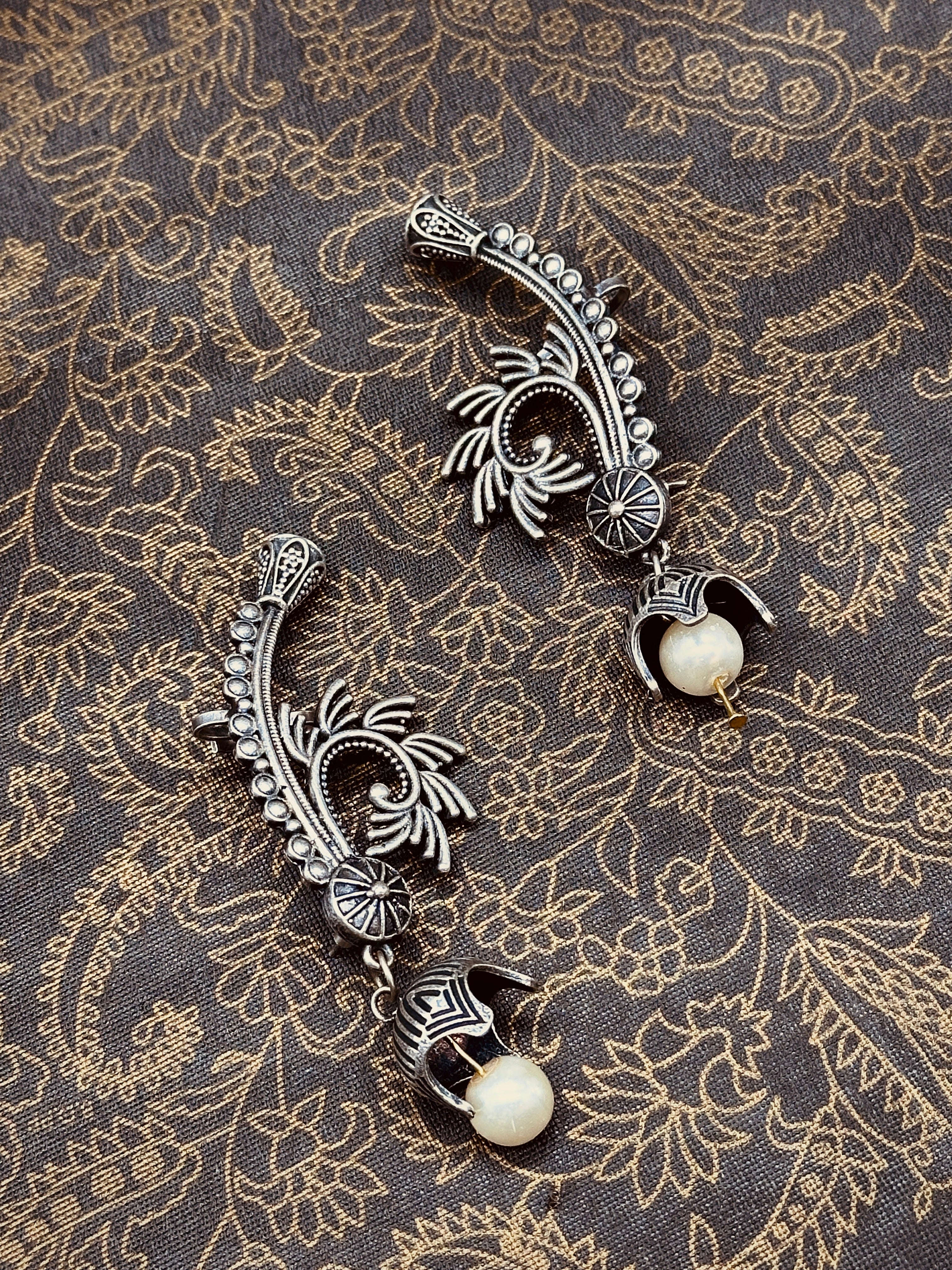 SUKANYA German silver EAR CUFF
