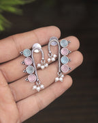 Tarang German Silver Earcuff Oxidised