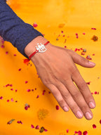 Shri Ram Pure Silver Rakhi