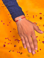 Om Rakhi 925 Pure Silver